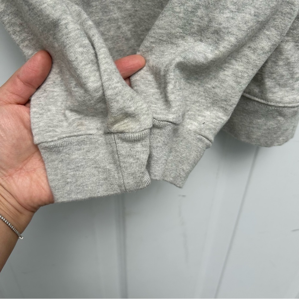 Crewcuts Gray Ruffle Shoulder Ric Rac Pullover Sweatshirt - Picture 3 of 5